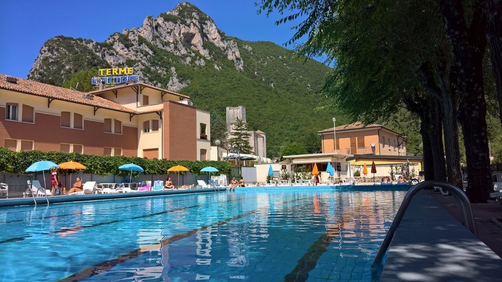 Hotel Terme Di San Vittore 真加 外观 照片